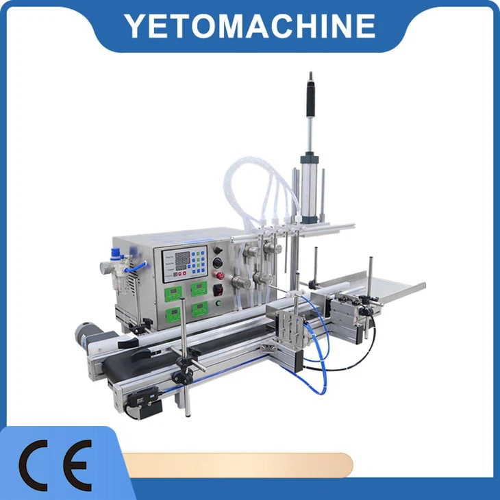 Otomatik Manyetik Dişli Pompa Sıvı Dolum Makinesi